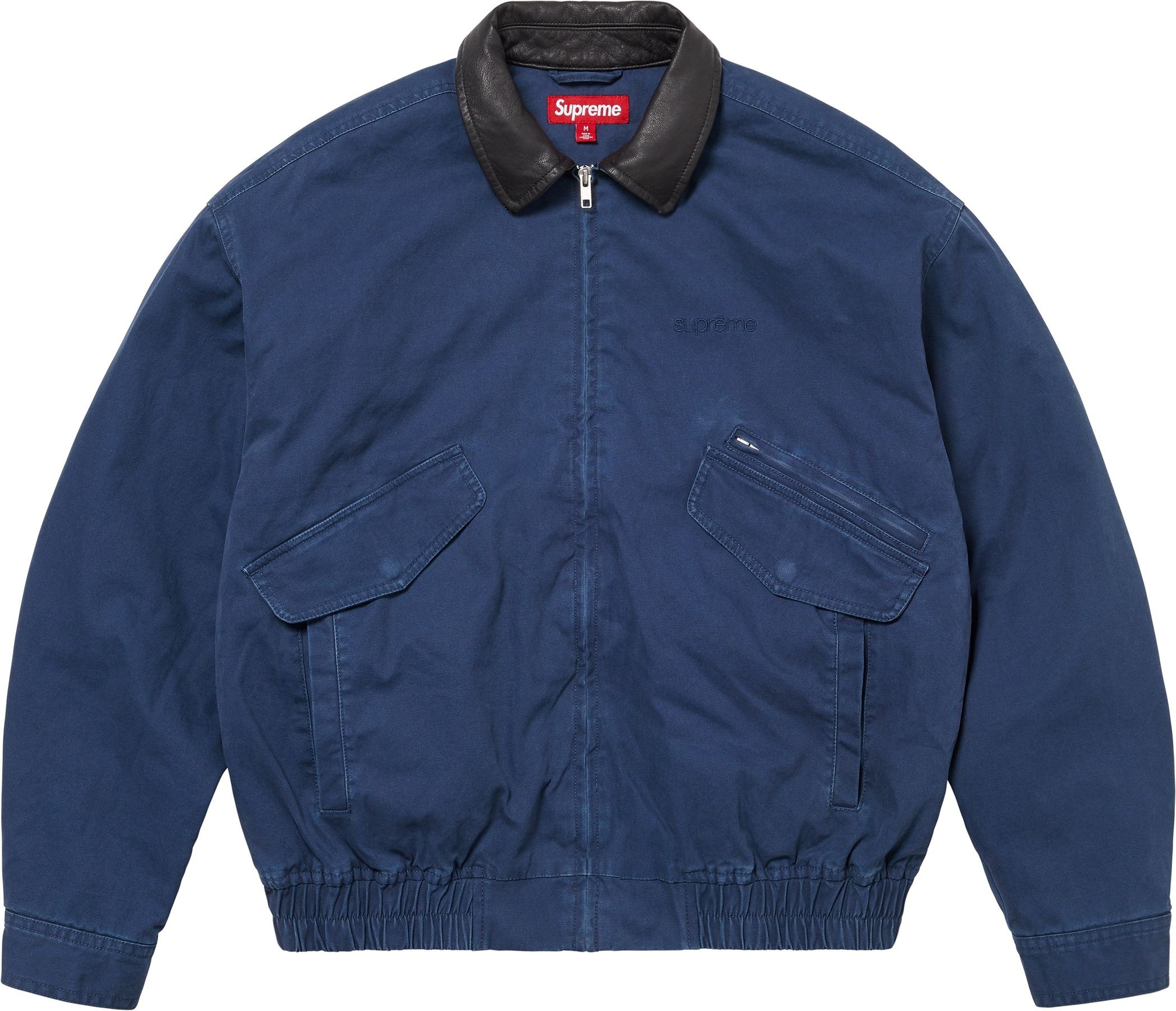 Leather Collar Utility Jacket view 23
